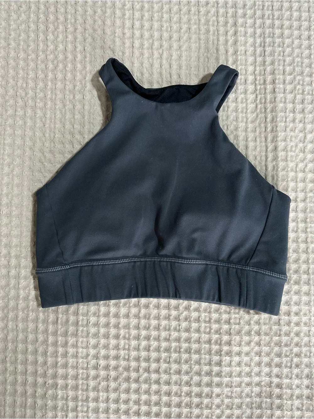 Ethos Dark Gray Activewear Sports Bra